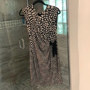Polkadot dress.